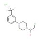 1-(chloroacetyl)-4-[3-(trifluoromethyl)phenyl]piperazine hydrochloride - chemical structure image
