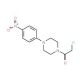 1-(chloroacetyl)-4-(4-nitrophenyl)piperazine (CAS 16264-11-2) - chemical structure image