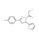 1-(chloroacetyl)-5-(2-furyl)-3-(4-methylphenyl)-4,5-dihydro-1H-pyrazole - chemical structure image