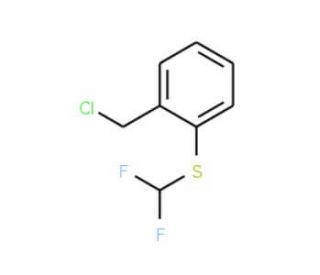 1-(chloromethyl)-2-[(difluoromethyl)sulfanyl]benzene - chemical structure image