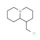 1-(Chloromethyl)octahydro-2H-quinolizine (CAS 91049-90-0) - chemical structure image