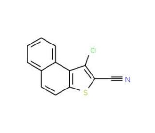 1-Chloronaphtho[2,1-b]thiophene-2-carbonitrile - chemical structure image