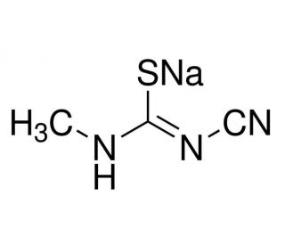 1-Cyano-3-methylisothiourea sodium salt (CAS 67944-71-2) - chemical structure image