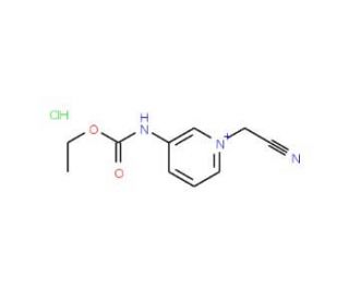 1-(cyanomethyl)-3-[(ethoxycarbonyl)amino]pyridinium chloride - chemical structure image