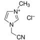 1-(Cyanomethyl)-3-methylimidazolium chloride (CAS 154312-63-7) - chemical structure image