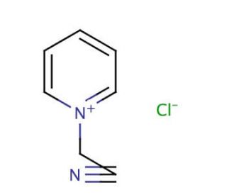 1-(Cyanomethyl)pyridinium chloride (CAS 17281-59-3) - chemical structure image