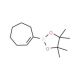 1-Cycloheptenylboronic acid pinacol ester (CAS 287944-13-2) - chemical structure image