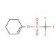 1-Cyclohexenyl trifluoromethanesulfonate (CAS 28075-50-5) - chemical structure image