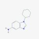 1-Cyclohexyl-1H-benzoimidazol-5-ylamine - chemical structure image