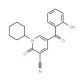 1-Cyclohexyl-5-(2-hydroxy-benzoyl)-2-oxo-1,2-dihydro-pyridine-3-carbonitrile - chemical structure image