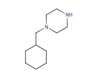 1-(Cyclohexylmethyl)piperazine (CAS 57184-23-3) - chemical structure image