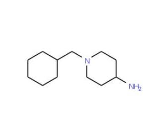 1-Cyclohexylmethyl-piperidin-4-ylamine (CAS 64306-77-0) - chemical structure image