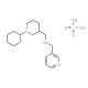 [(1-Cyclohexylpiperidin-3-yl)methyl]-(pyridin-3-ylmethyl)amine sulfate - chemical structure image