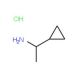 1-Cyclopropyl-ethylamine hydrochloride - chemical structure image