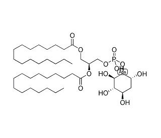 1-D-3-Deoxy-phosphatidylinositol - chemical structure image