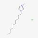 1-Decyl-3-methylimidazolium chloride (CAS 171058-18-7) - chemical structure image