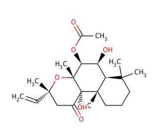 1-Deoxyforskolin (CAS 72963-77-0) - chemical structure image