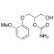 1-Descarbamoyl-2-carbamoyl methocarbamol (CAS 10488-39-8) - chemical structure image