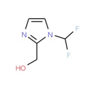 [1-(difluoromethyl)-1H-imidazol-2-yl]methanol - chemical structure image
