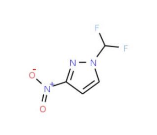 1-Difluoromethyl-3-nitro-1H-pyrazole - chemical structure image