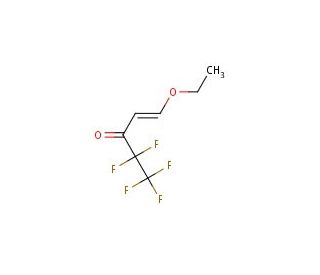 1-Ethoxy-4,4,5,5,5-pentafluoro-pent-1-en-3-one - chemical structure image