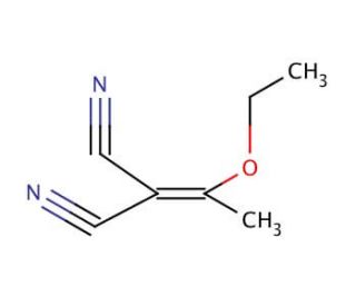 (1-Ethoxyethylidene)malononitrile (CAS 5417-82-3) - chemical structure image