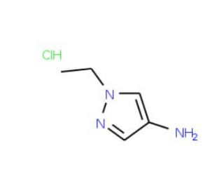 1-Ethyl-1H-pyrazol-4-ylamine hydrochloride - chemical structure image