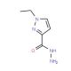 1-Ethyl-1H-pyrazole-3-carbohydrazide (CAS 1006334-35-5) - chemical structure image
