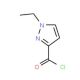 1-Ethyl-1H-pyrazole-3-carbonyl chloride (CAS 1006471-16-4) - chemical structure image
