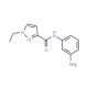 1-Ethyl-1H-pyrazole-3-carboxylic acid(3-amino-phenyl)-amide - chemical structure image