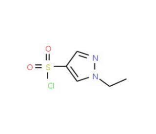 1-Ethyl-1H-pyrazole-4-sulfonyl chloride (CAS 957514-21-5) - chemical structure image