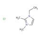 1-Ethyl-2,3-dimethylimidazolium chloride (CAS 92507-97-6) - chemical structure image
