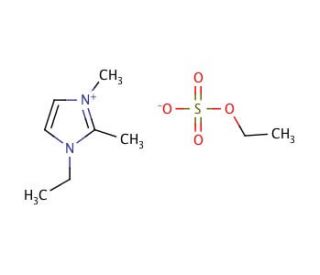 1-Ethyl-2,3-dimethylimidazolium ethyl sulfate (CAS 516474-08-1) - chemical structure image