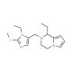 1-Ethyl-2-(3-ethyl-2-methylsulfanyl-3H-imidazol-4-ylmethyl)-1,2,3,4-tetrahydro-pyrrolo[1,2-a]pyrazin - chemical structure ima