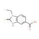 1-ethyl-2-mercapto-1H-benzimidazole-5-carboxylic acid - chemical structure image