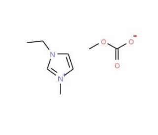 1-Ethyl-3-methyl-imidazolium methyl carbonate solution (CAS 251102-25-7) - chemical structure image