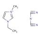 1-Ethyl-3-methylimidazolium dicyanamide (CAS 370865-89-7) - chemical structure image