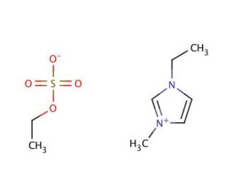 1-Ethyl-3-methylimidazolium ethyl sulfate (CAS 342573-75-5) - chemical structure image