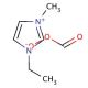 1-Ethyl-3-methylimidazolium hydrogen carbonate solution (CAS 947601-94-7) - chemical structure image