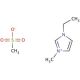 1-Ethyl-3-methylimidazolium methanesulfonate (CAS 145022-45-3) - chemical structure image