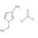 1-Ethyl-3-methylimidazolium nitrate (CAS 143314-14-1) - chemical structure image