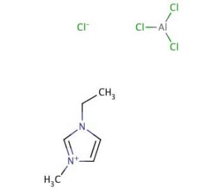 1-Ethyl-3-methylimidazolium tetrachloroaluminate (CAS 80432-05-9) - chemical structure image