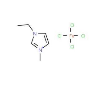 1-Ethyl-3-methylimidazolium Tetrachloroferrate (CAS 850331-04-3) - chemical structure image