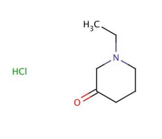 1-Ethyl-3-piperidone hydrochloride (CAS 41361-28-8) - chemical structure image