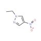 1-ethyl-4-nitro-1H-pyrazole (CAS 58793-45-6) - chemical structure image