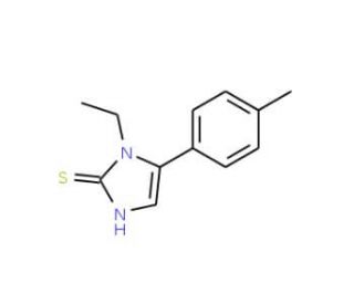 1-ethyl-5-(4-methylphenyl)-1H-imidazole-2-thiol - chemical structure image