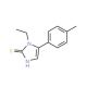 1-ethyl-5-(4-methylphenyl)-1H-imidazole-2-thiol - chemical structure image