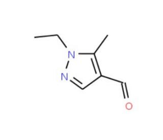1-ethyl-5-methyl-1H-pyrazole-4-carbaldehyde (CAS 933778-29-1) - chemical structure image