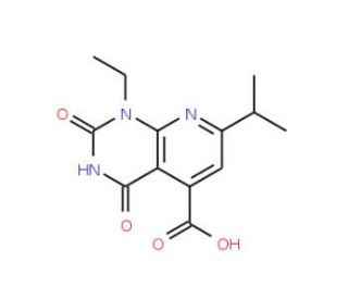 1-ethyl-7-isopropyl-2,4-dioxo-1,2,3,4-tetrahydropyrido[2,3-d]pyrimidine-5-carboxylic acid - chemical structure image