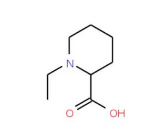 1-Ethyl-piperidine-2-carboxylic acid (CAS 69081-83-0) - chemical structure image